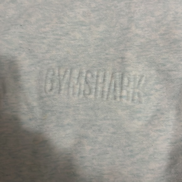 GymShark pale blue long sweat top - Picture 4 of 7